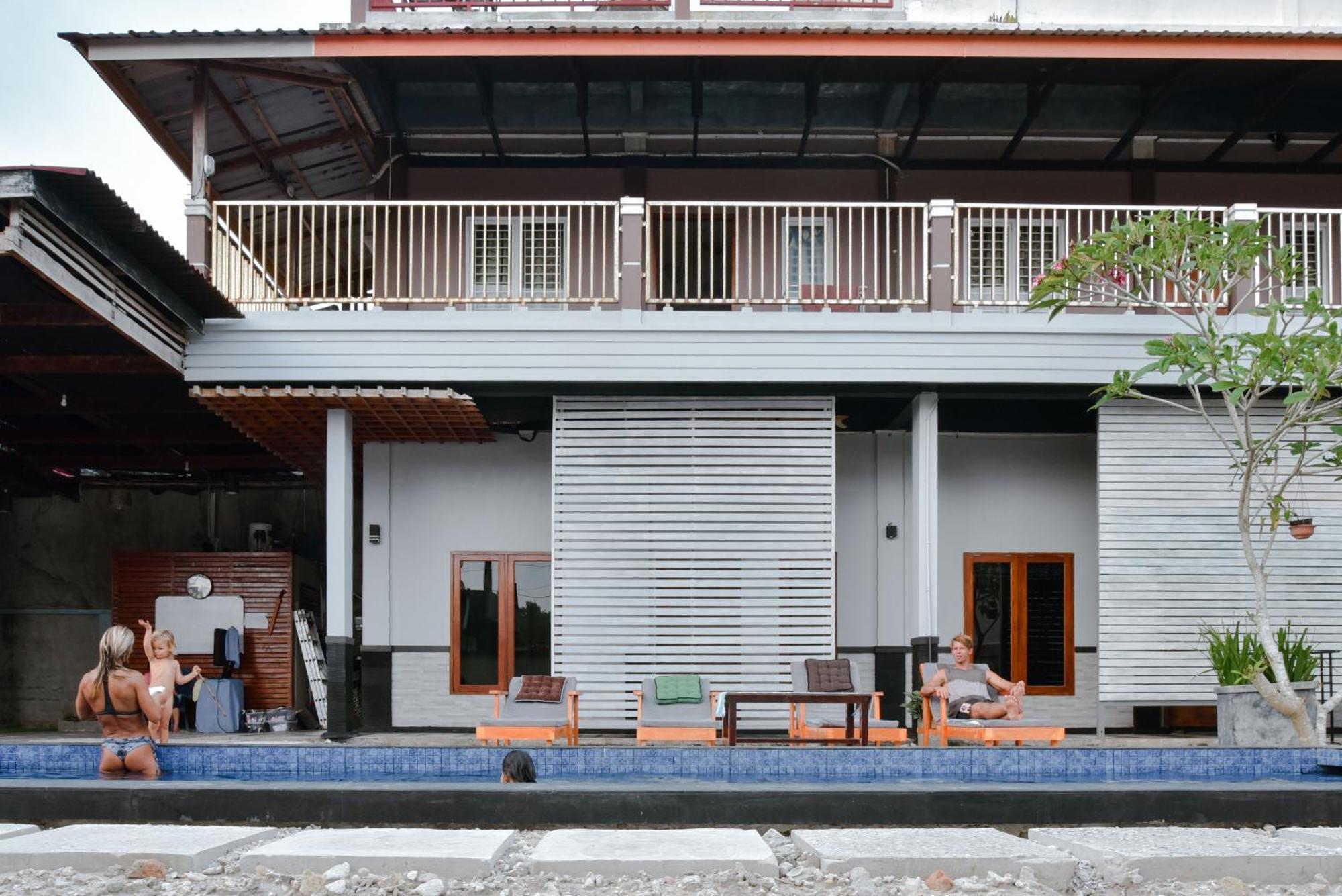Oseda Nias Surf House Hotel Hilibotodane Buitenkant foto