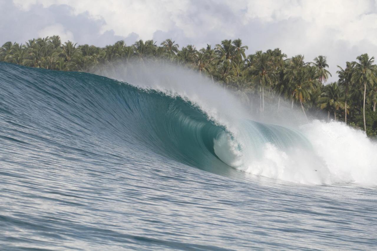 Oseda Nias Surf House Hotel Hilibotodane Buitenkant foto